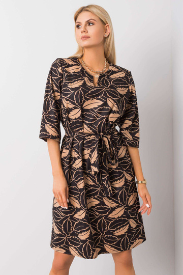 Must ja beež kleit Luna 2