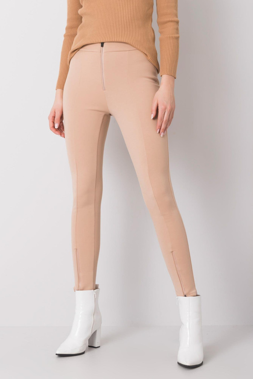 Beežid püksid Georgia RUE PARIS