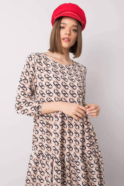 Ecru kleit volangiga Libby RUE PARIS