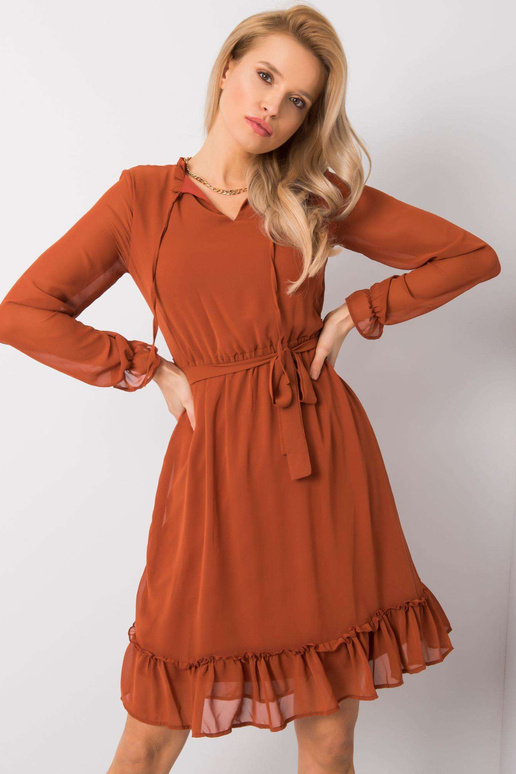 Pruun kleit Oriane RUE PARIS