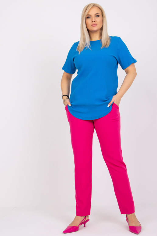 Tumesinise triibuga pluus pluss...