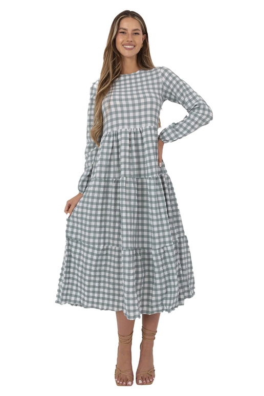 Mündiruuduline kleit Pasadena RUE PARIS