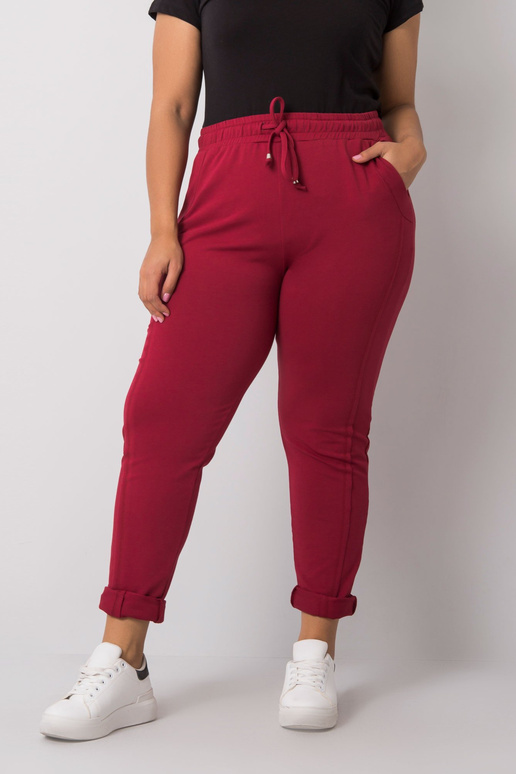 Burgundia pluss suuruses dressipüksid...