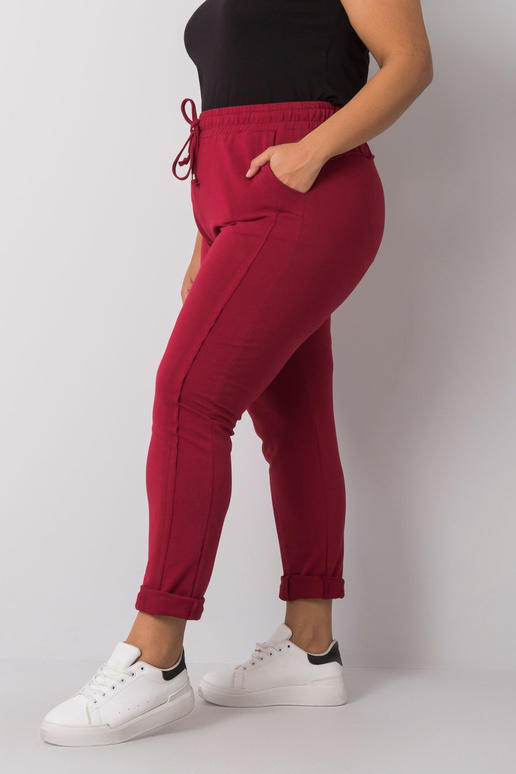 Burgundia pluss suuruses dressipüksid...