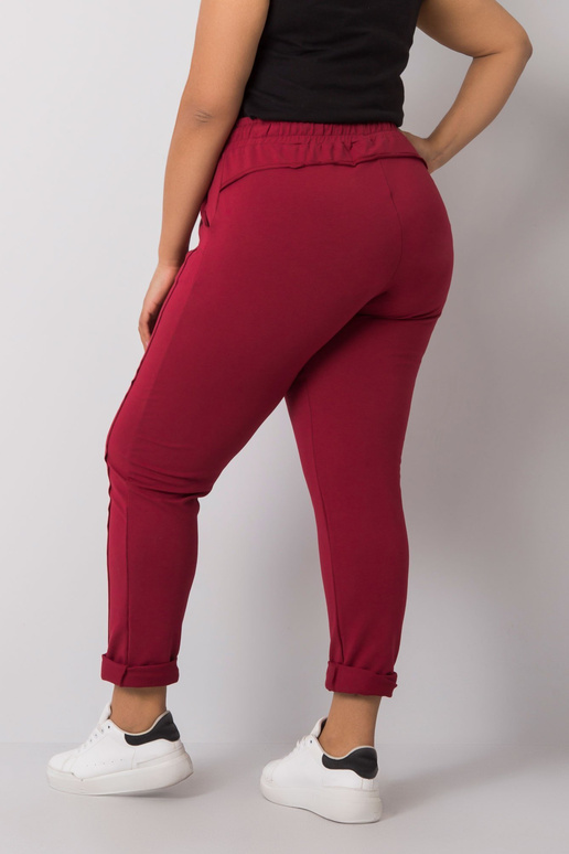 Burgundia pluss suuruses dressipüksid...