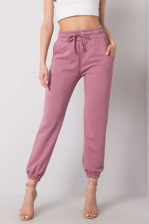 Agueda RUE PARIS Dirty Pink Pants
