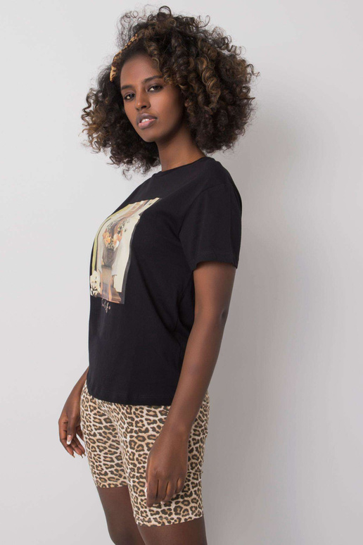 Antonia naiste must T-särk Antonia naiste must T-särk