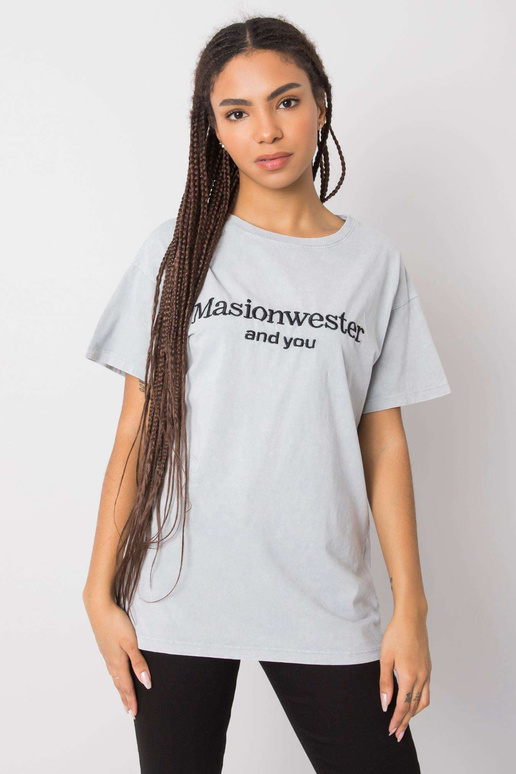 Hall t-särk kirjaga Michelle RUE PARIS Hall t-särk kirjaga Michelle RUE PARIS