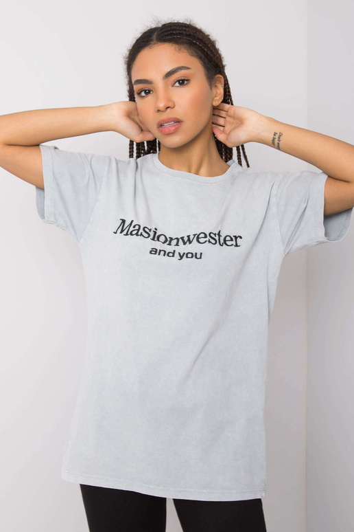 Hall t-särk kirjaga Michelle RUE PARIS Hall t-särk kirjaga Michelle RUE PARIS