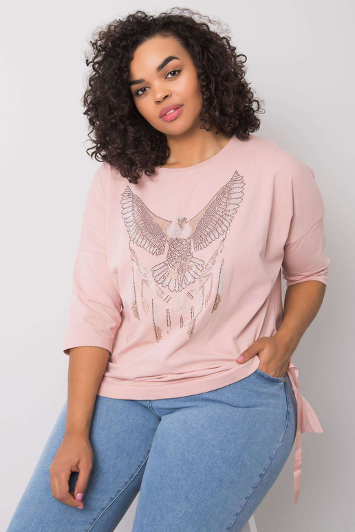 Määrdunud roosa pluus Cassia...