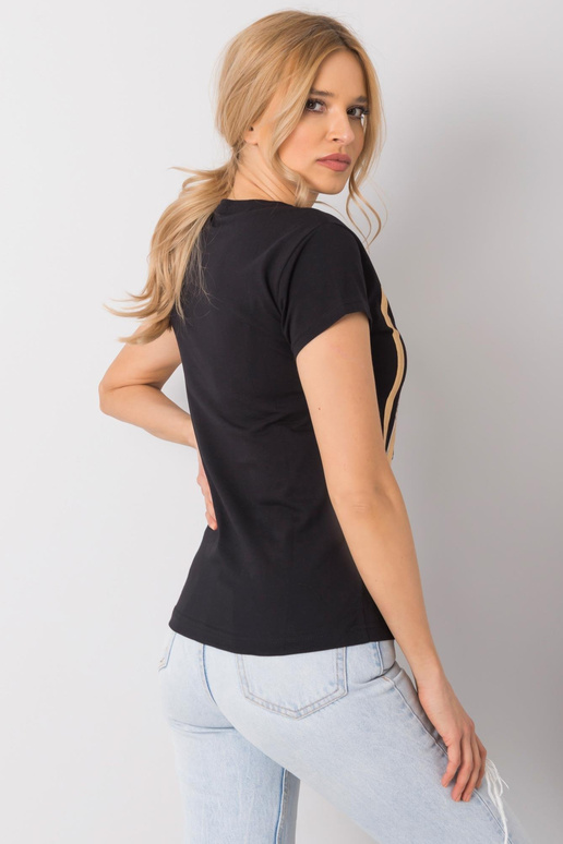 Must Valentina T-särk Must Valentina T-särk