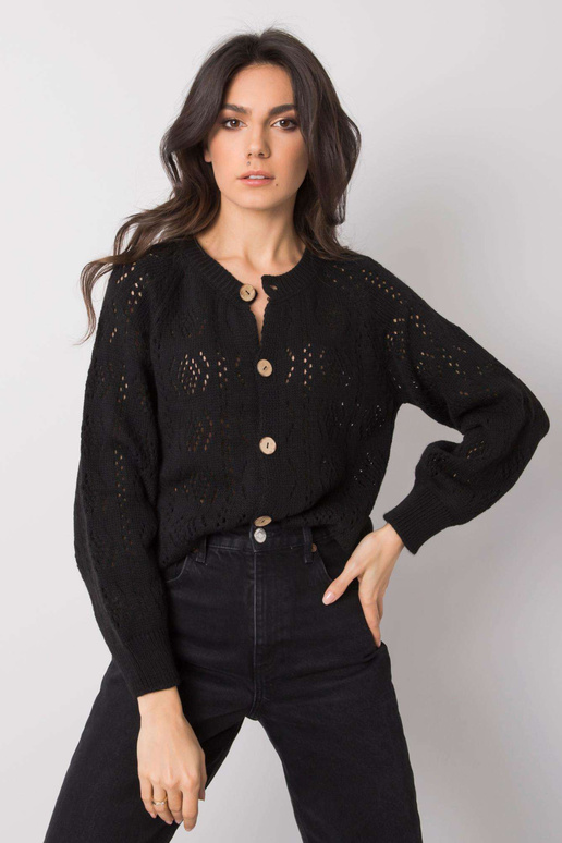 Must nööbitav kampsun Sierra OCH BELLA