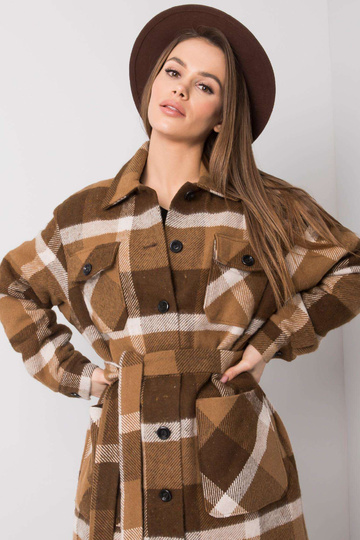 Margo pruun ruuduline mantel