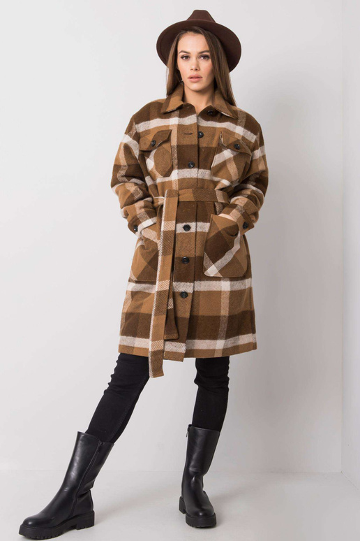 Margo pruun ruuduline mantel