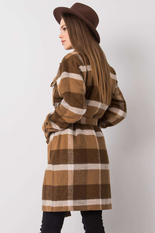 Margo pruun ruuduline mantel