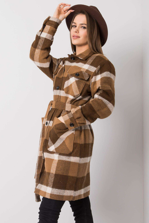 Margo pruun ruuduline mantel