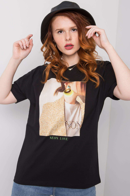 Must Zoya T-särk Must Zoya T-särk