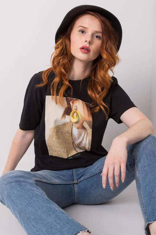 Must Zoya T-särk Must Zoya T-särk