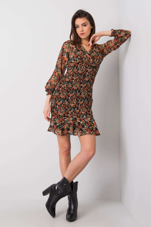 Must printidega kleit Quiesha RUE PARIS