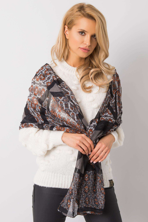 Must-oranži mustriga sall