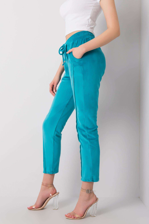 Merelikud sametpüksid Juanita RUE PARIS Merelikud sametpüksid Juanita RUE PARIS