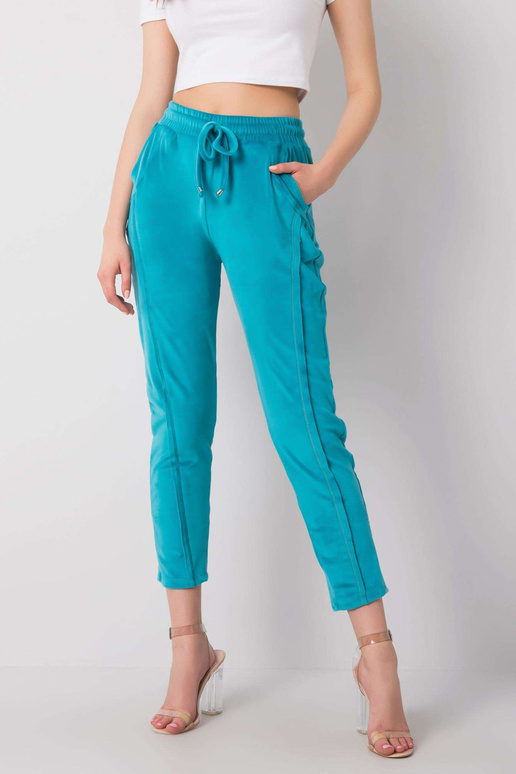 Merelikud sametpüksid Juanita RUE PARIS Merelikud sametpüksid Juanita RUE PARIS