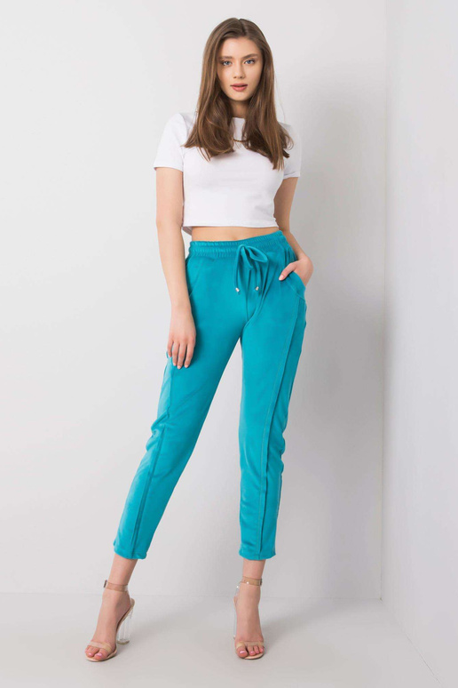 Merelikud sametpüksid Juanita RUE PARIS Merelikud sametpüksid Juanita RUE PARIS