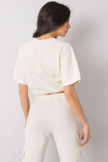 Ecru lühike dressipluus...