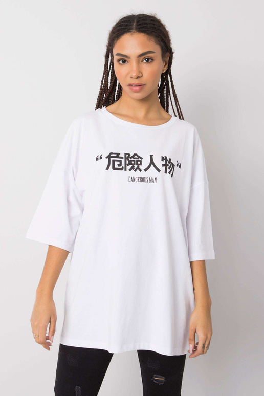 Valge T-särk trükiga Alexis RUE PARIS