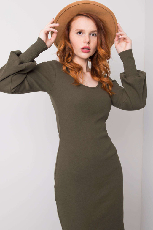 Khakivärvi puuvillane kleit Alvine... Khakivärvi puuvillane kleit Alvine...