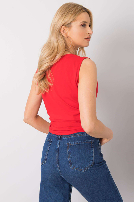 Punane topp trükiga Petra RUE PARIS Punane topp trükiga Petra RUE PARIS