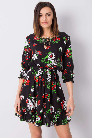 Must lilleline kleit Arlette