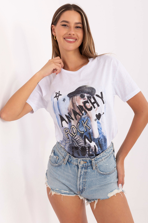 Valge Lorna T-särk Valge Lorna T-särk