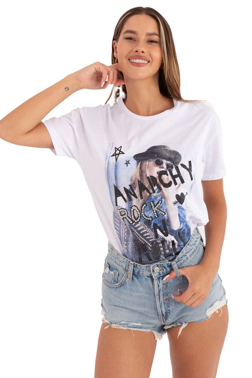 Valge Lorna T-särk Valge Lorna T-särk