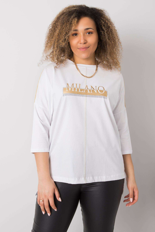 Alissa valge puuvillane pluus