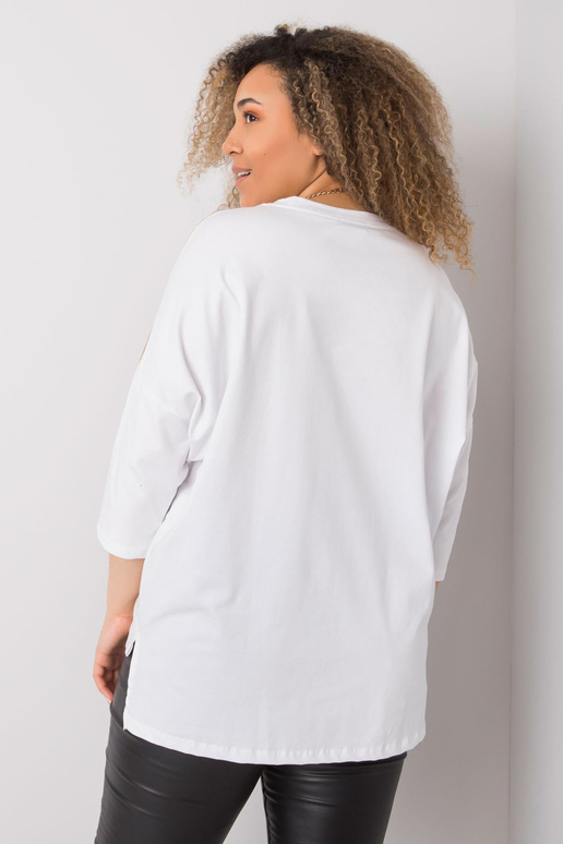 Alissa valge puuvillane pluus