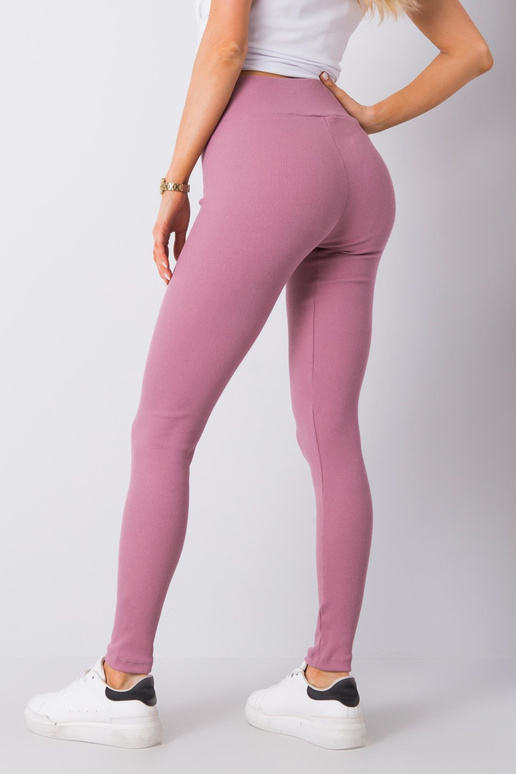 Sanja Dirty Pink Ribbed Säärised