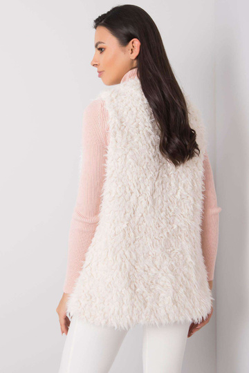 Ecru karusnahast vest Sybille 2