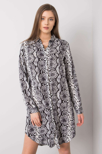 Valge ja must printidega...