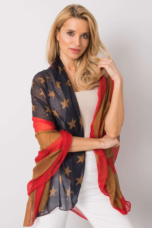 Punakaspruun ümbris trükiga