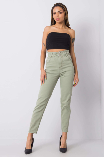 Khakivärvi kõrge vöökohaga... 2