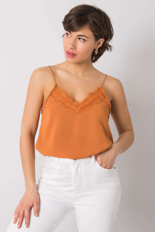 Pruun topp Griselda RUE PARIS