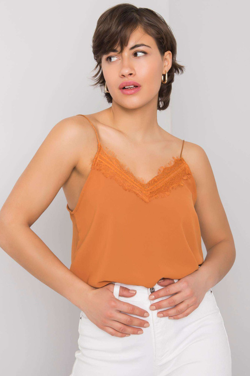 Pruun topp Griselda RUE PARIS