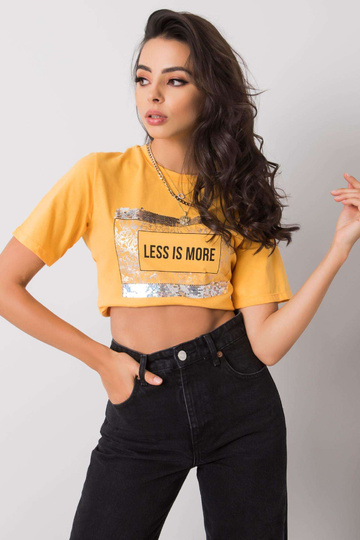 Heleroanž t-särk Nikki kirjaga 2