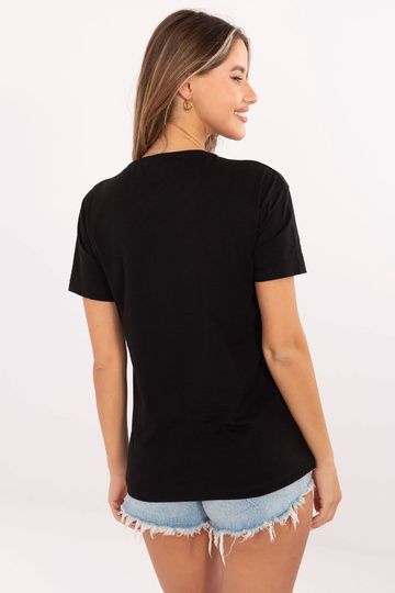 Must Mabeli trükiga T-särk 2