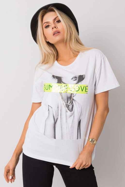 Valge Marcia t-särk Valge Marcia t-särk