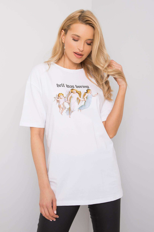 Valge T-särk trükiga Jasmine RUE PARIS