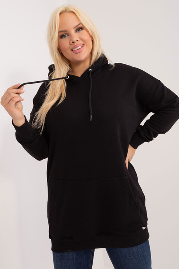 Luna Black Plus Size kapuuts 2