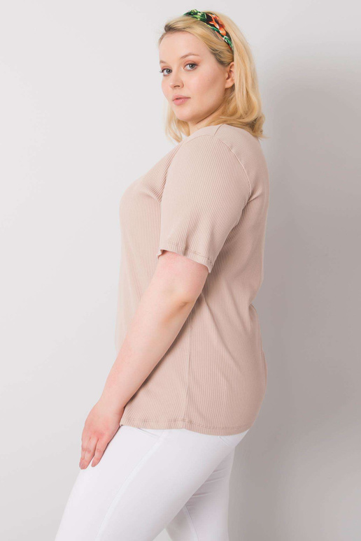 Beež pluss suuruses pluus Stella