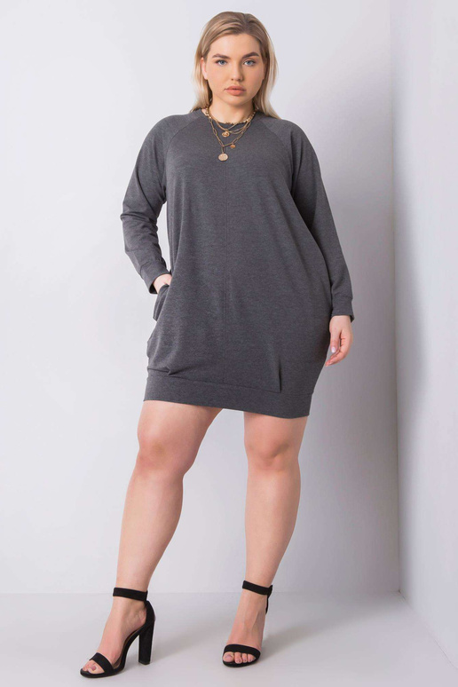 Tumehall Melange Suures suuruses...